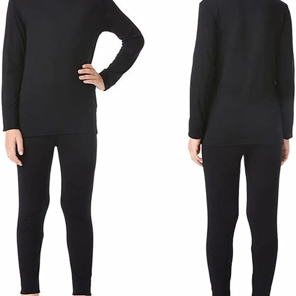 Kids- 32degrees kids heat Long Sleeve Crew Neck Legging Set XL Medium - Picture 6 of 13